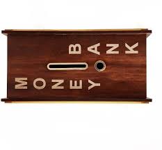 Wooden Money Saving Box